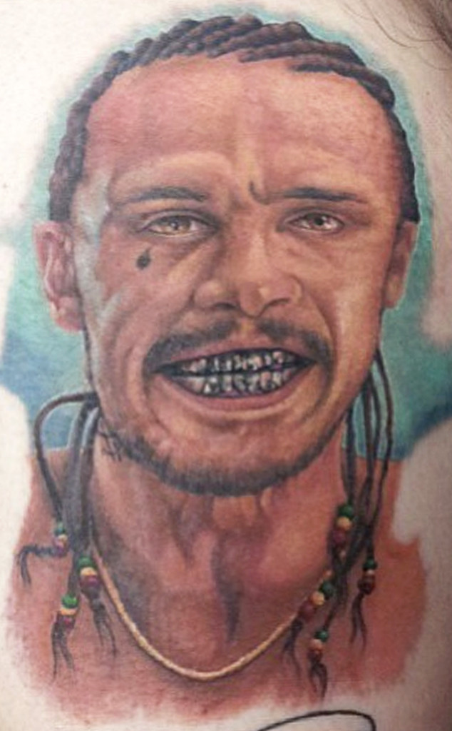 This Tattoo of James Franco in Spring Breakers Is Terrifying E! News